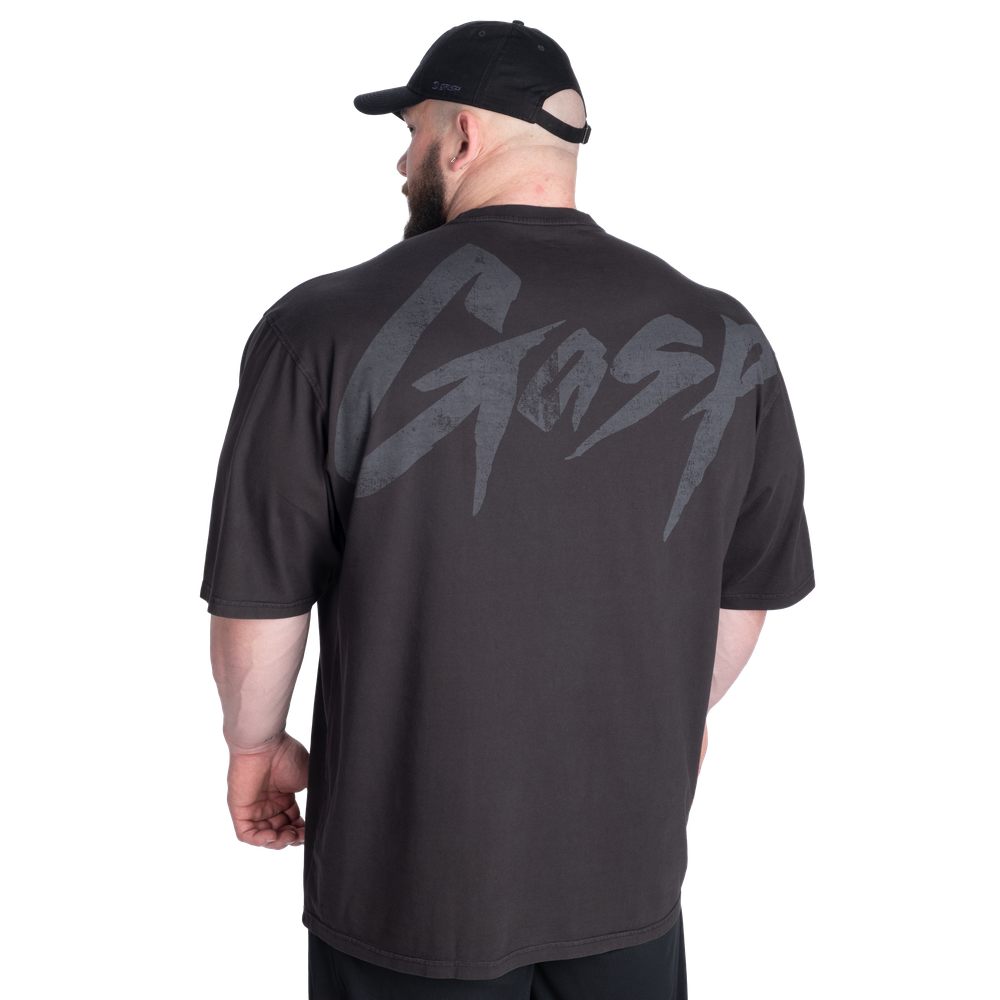 GASP Washed Iron Tee Washed Black